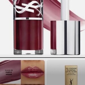 Yves Saint Laurent LoveShine Plumping Lip Oil Gloss - Deep Plum
